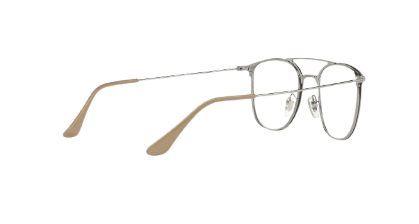 Ray-Ban RB6377 2909 RX6377 Eyeglasses Brown 48mm Men 5