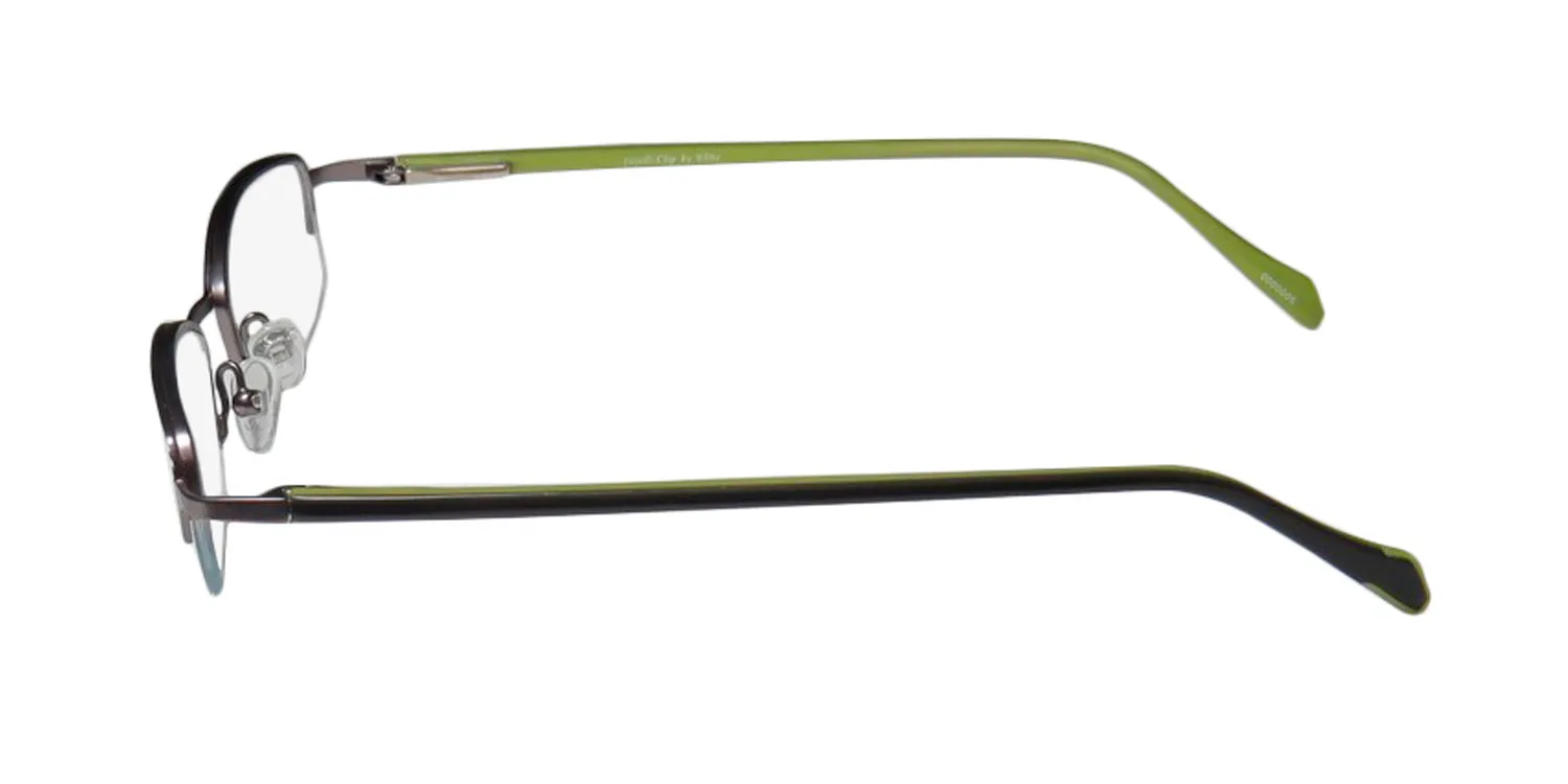 Elite Eyewear 748 matte silver Eyeglasses Matte Silver 50mm Unisex 5