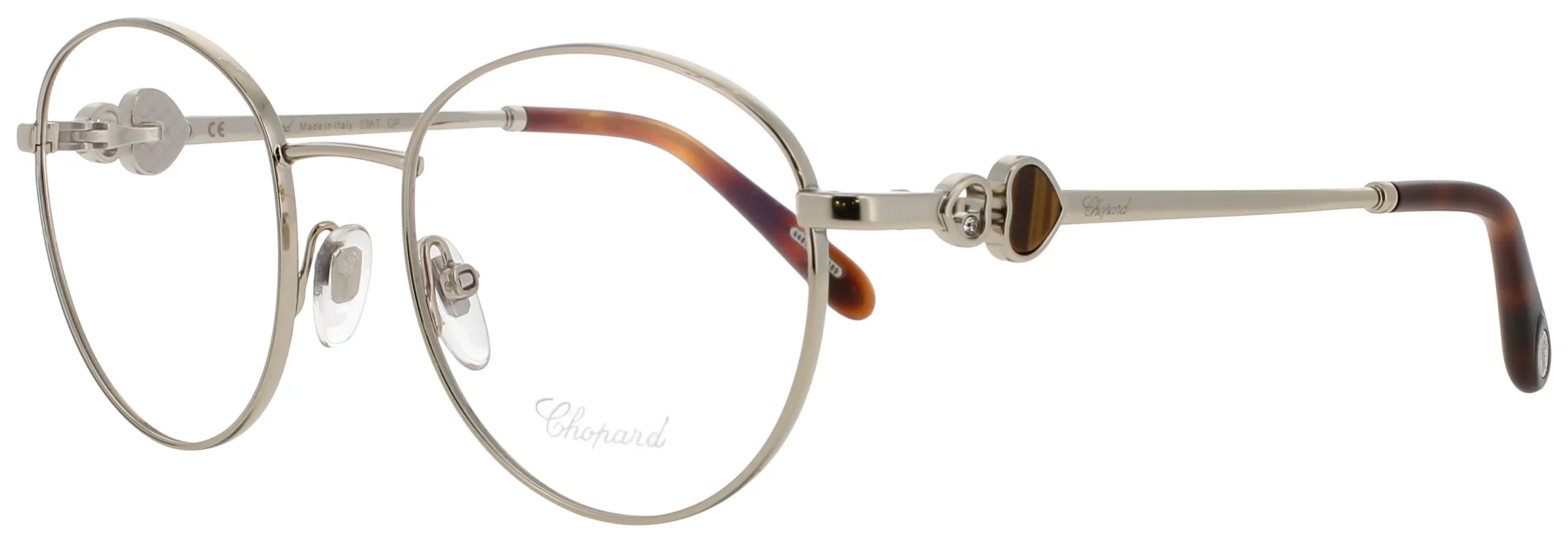 Chopard VCHC52S 0594 Eyeglasses Gold 51mm Women