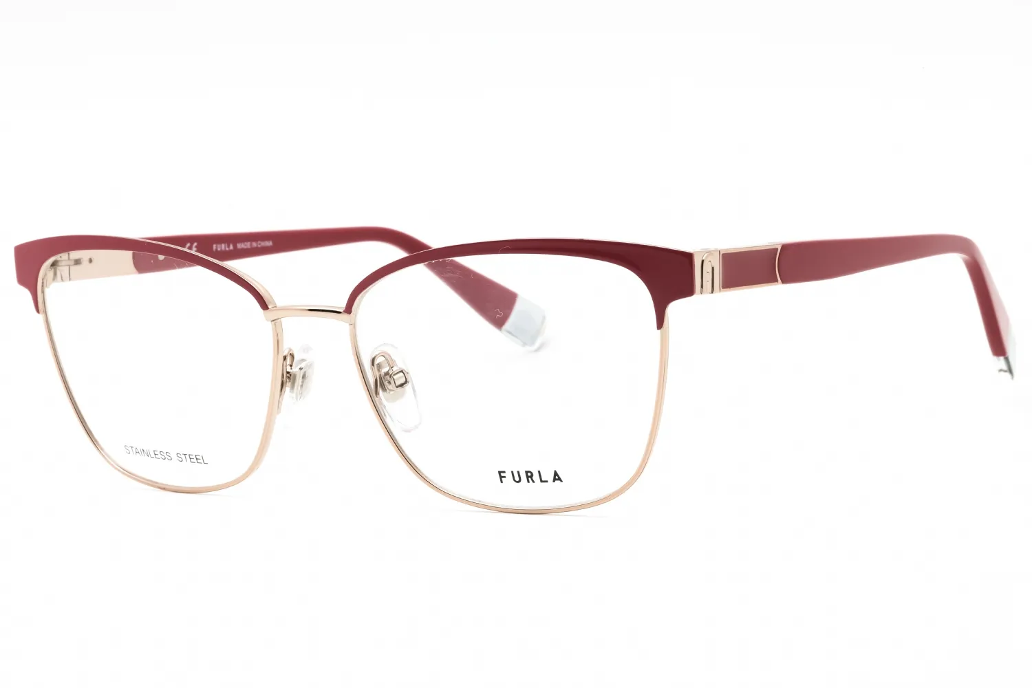 Furla VFU389 0E59 Eyeglasses Red Women