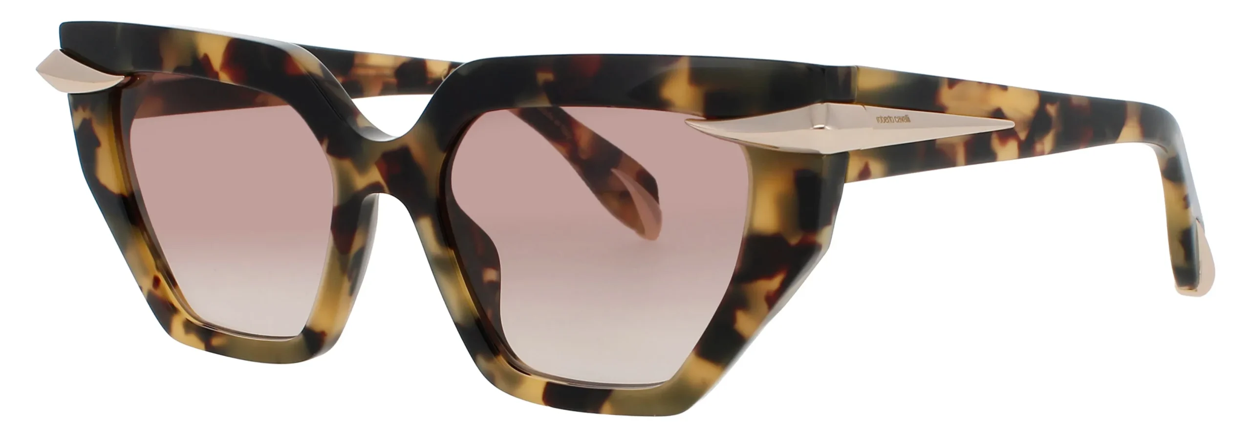 Roberto Cavalli SRC001M 0AGG Eyeglasses Vintage Havana 54mm Unisex