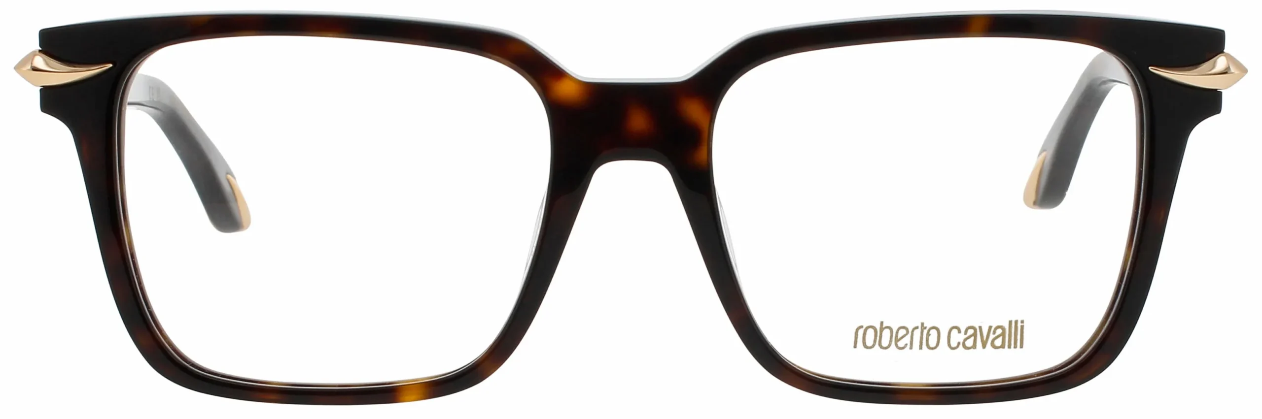 Roberto Cavalli VRC019M 0722 Eyeglasses Dark Havana 52mm Unisex 2