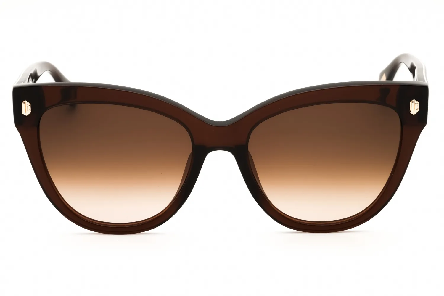 Just Cavalli SJC043 0AAK Sunglasses Transparent Brown 55mm Women 2