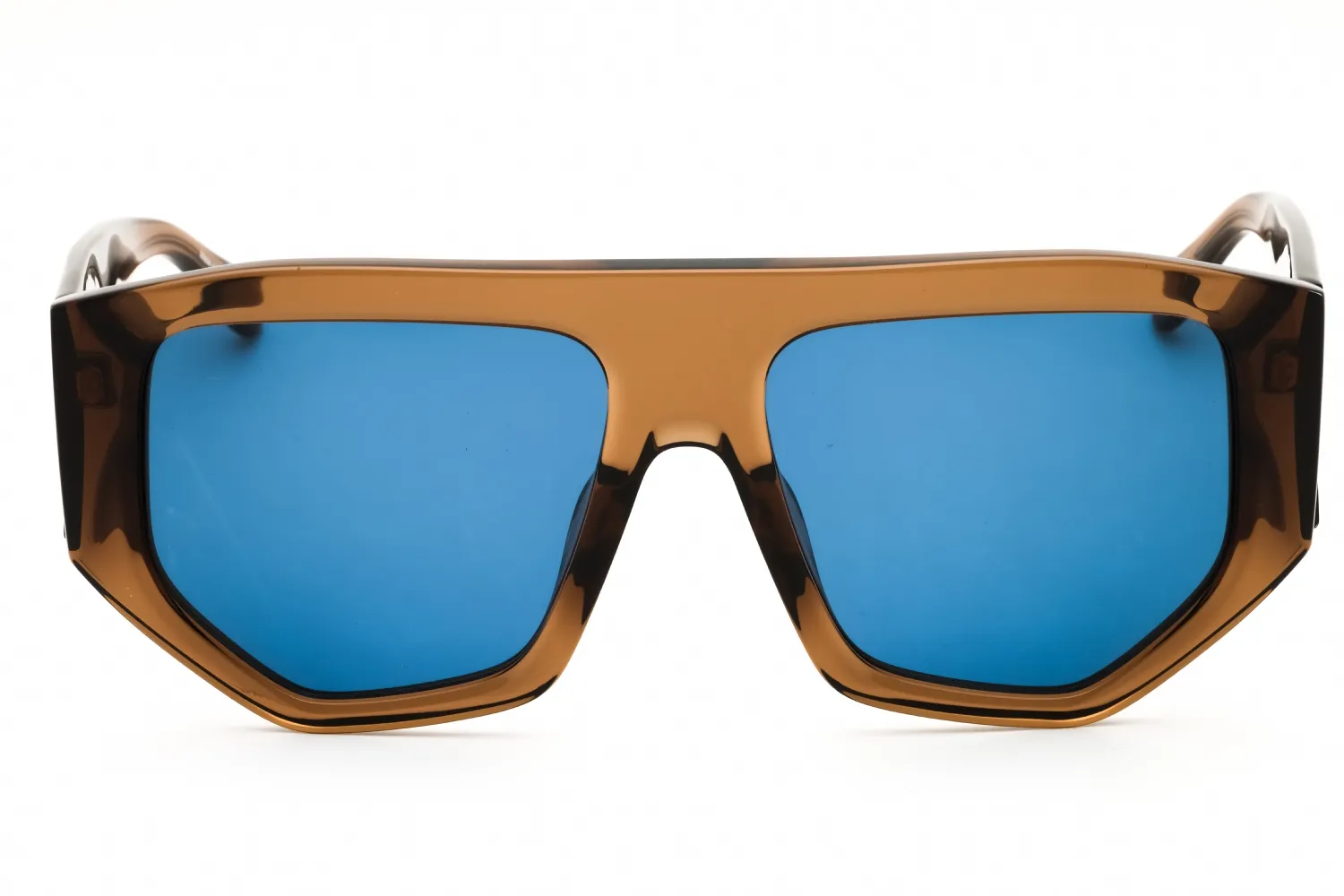 Just Cavalli SJC097 0805 Sunglasses Transparent Light Brown 58mm Unisex 2