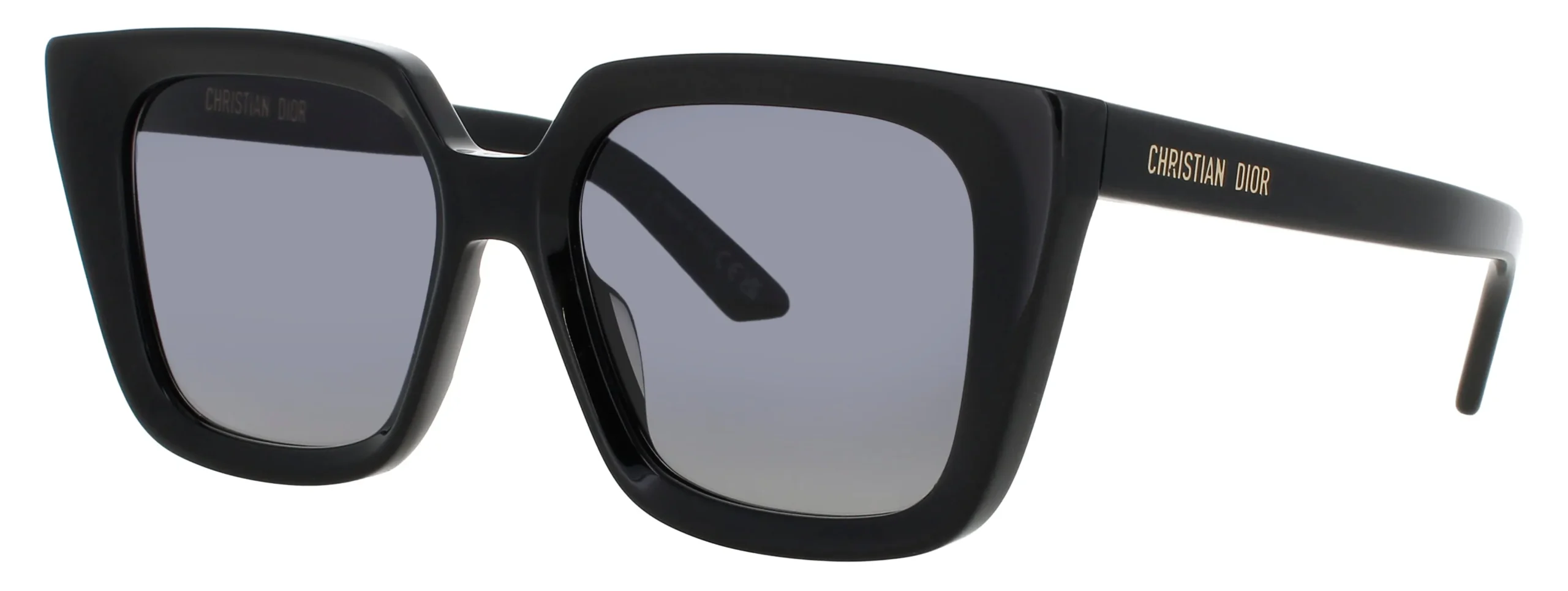 Dior CD40092I 01B Sunglasses Shiny Black 53mm Women