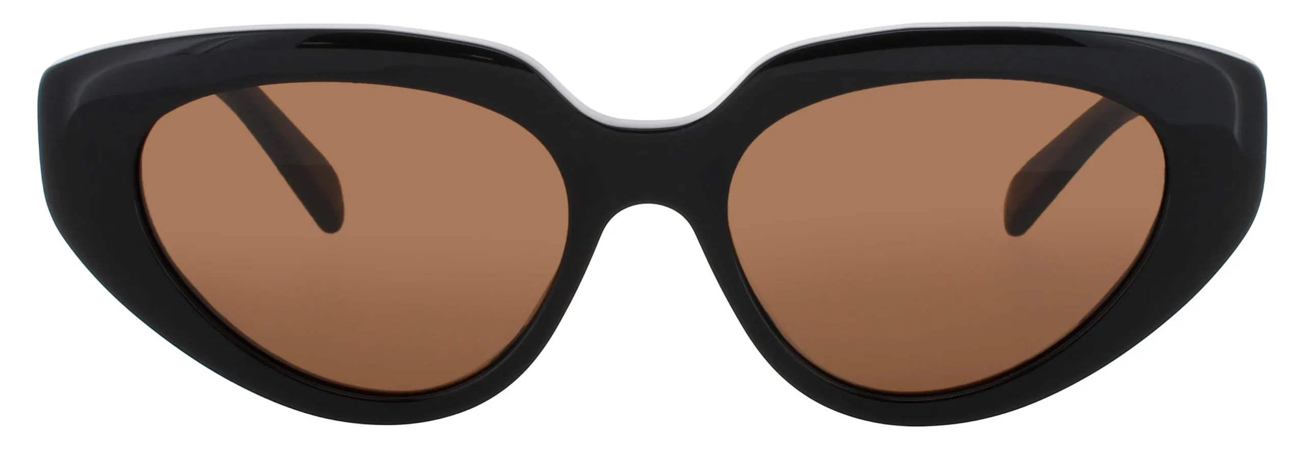 Celine CL40286I 01E Sunglasses Shiny Black 53mm Women 2