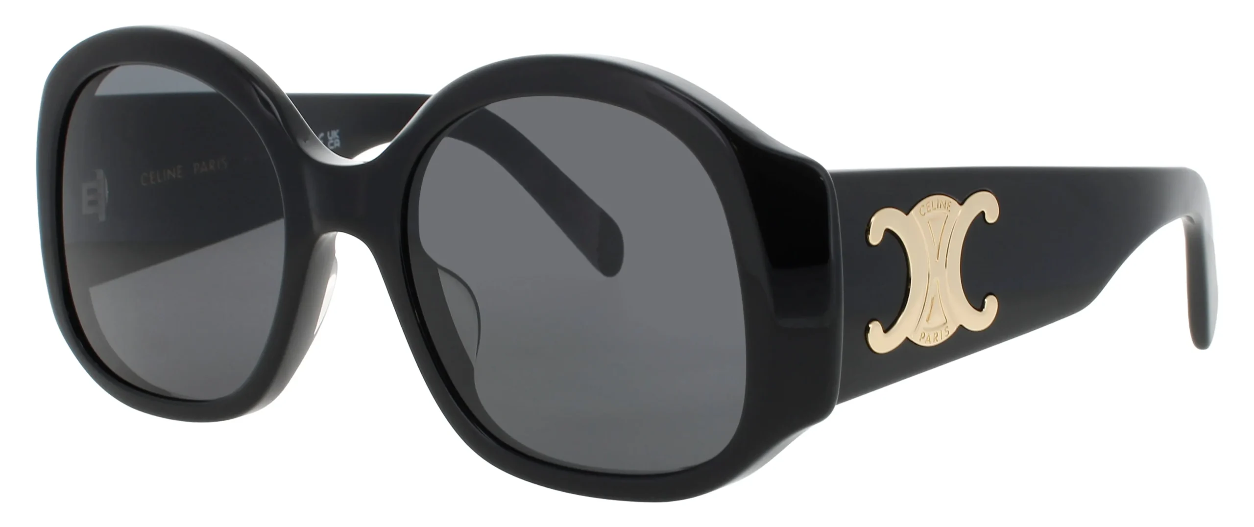 Celine CL40305U 01A Sunglasses Shiny Black 54mm Women