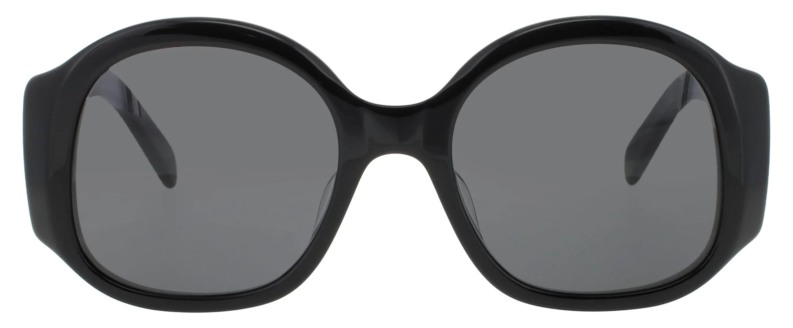 Celine CL40305U 01A Sunglasses Shiny Black 54mm Women 2