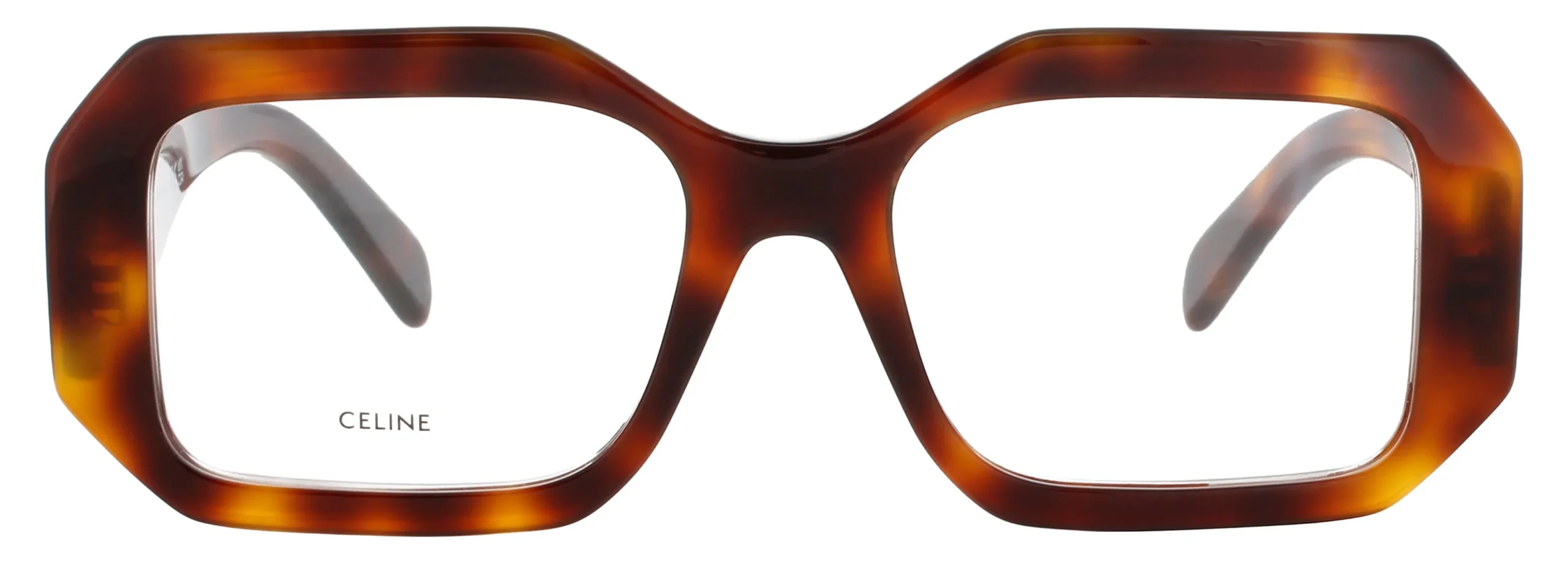 Celine CL50155I 053 Eyeglasses Blonde Havana 53mm Men 2