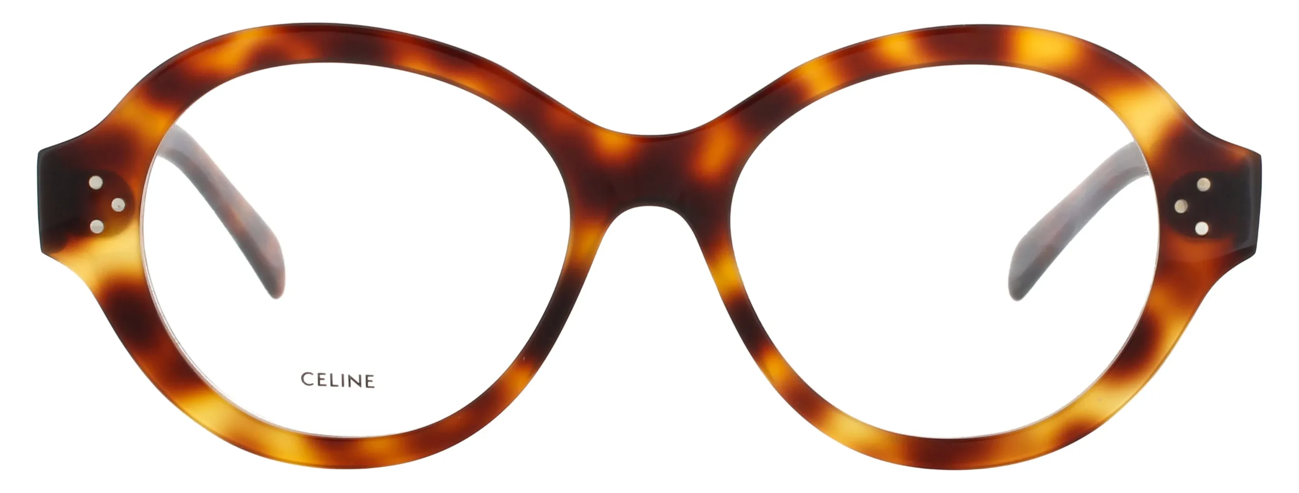 Celine CL50157I 053 Eyeglasses Blonde Havana 52mm Men 2