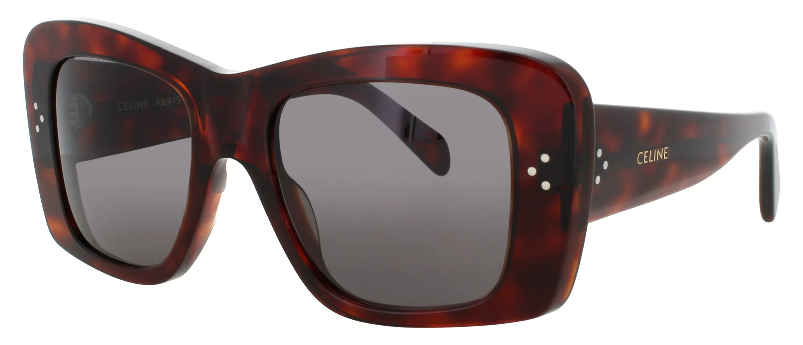 Celine CL40321I 52A Sunglasses Dark Havana 53mm Women
