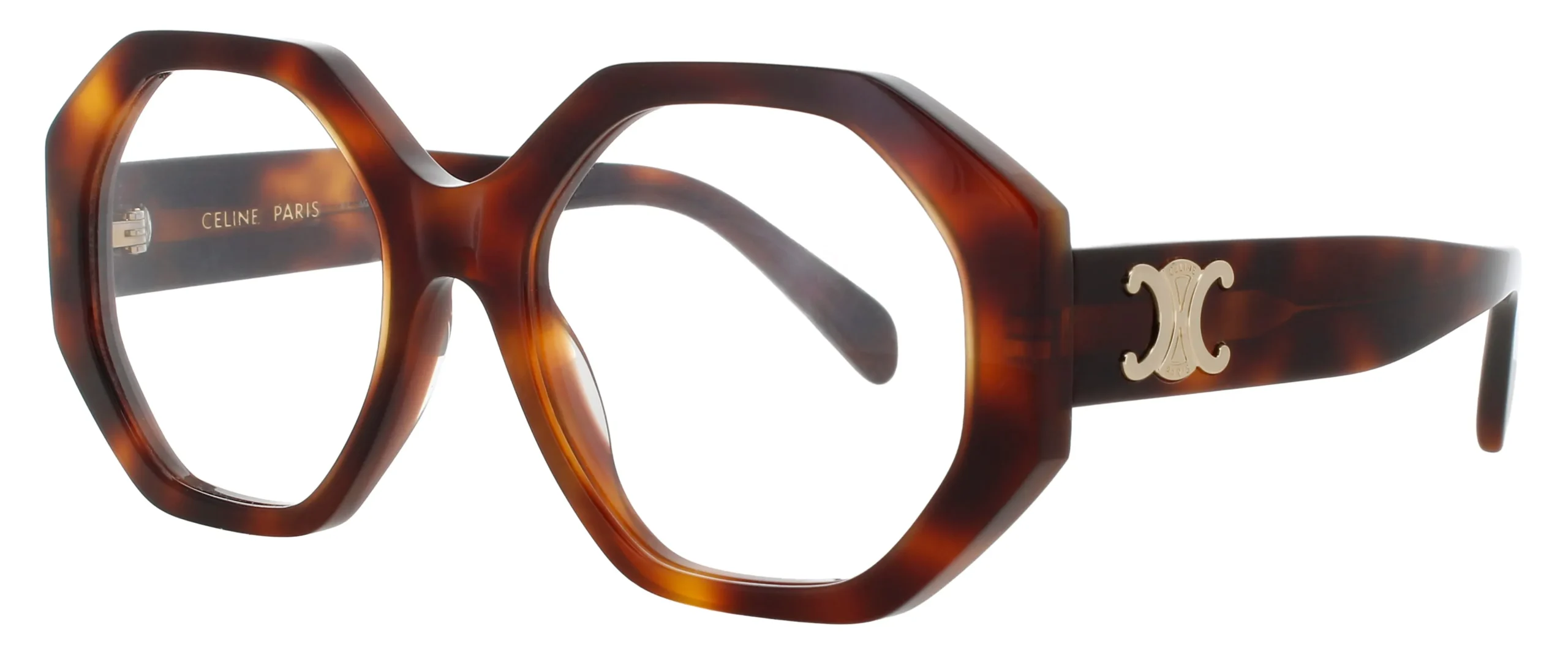 Celine CL50161I 053 Eyeglasses Blonde Havana 54mm Men