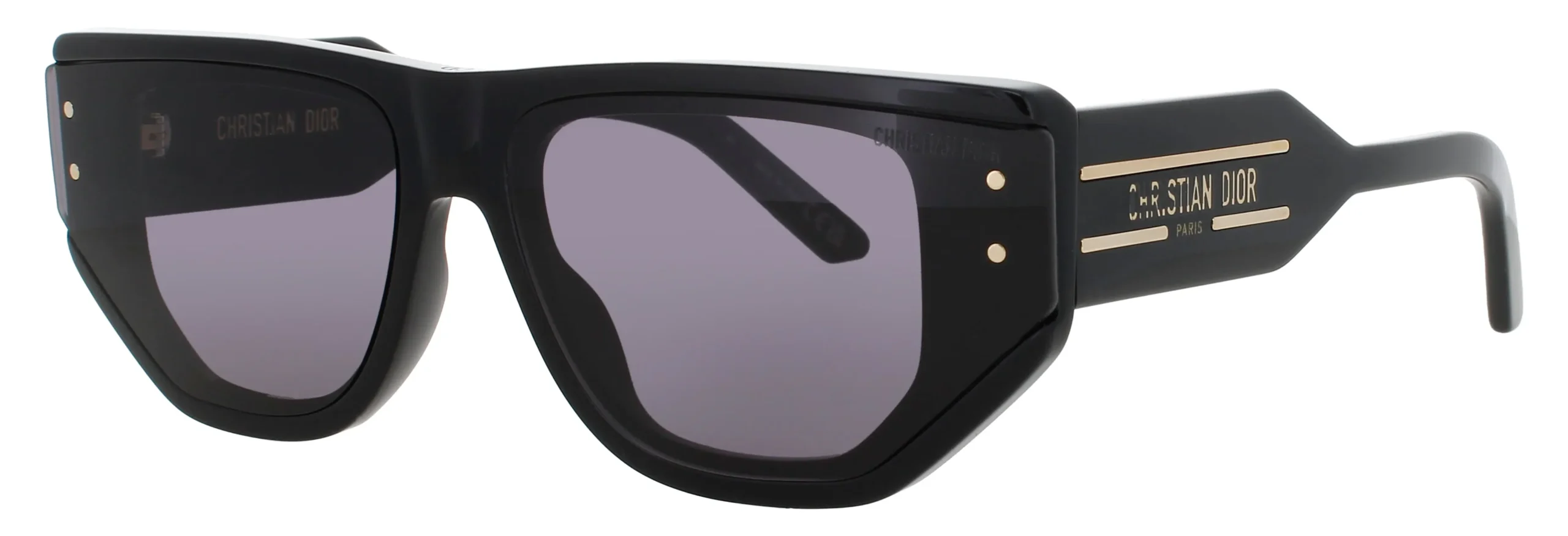 Dior CD40207I 01A Sunglasses Shiny Black 64mm Women