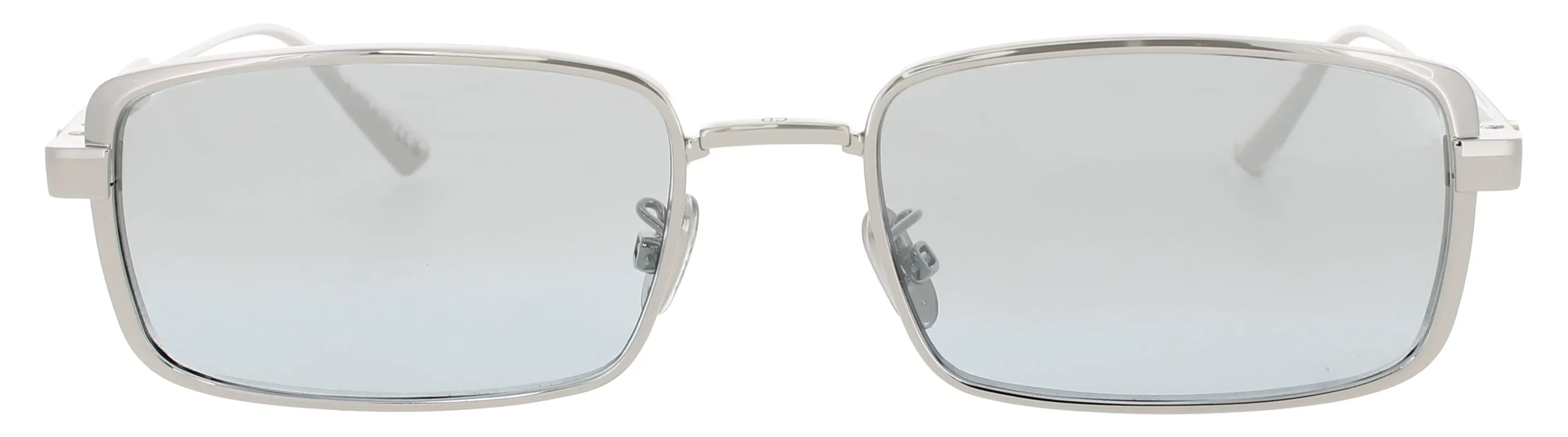 Dior CD40210U 16X Sunglasses Shiny Palladium 55mm Women 2