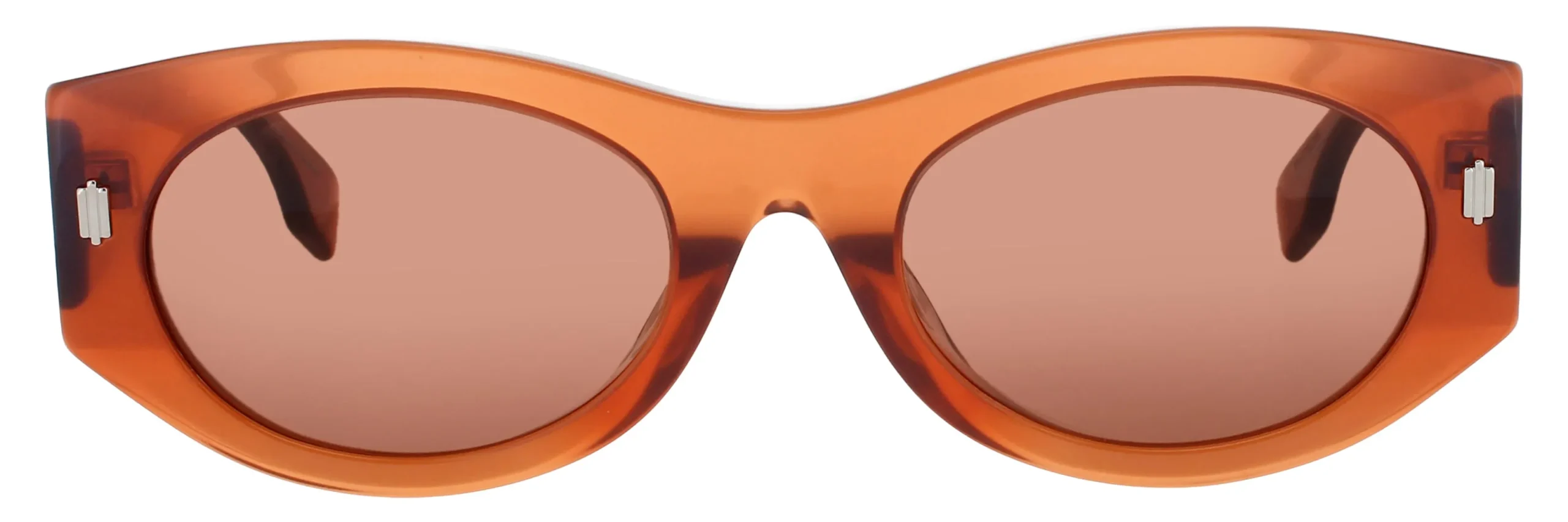 Fendi FE40125F 68S Sunglasses Red 53mm Women 2