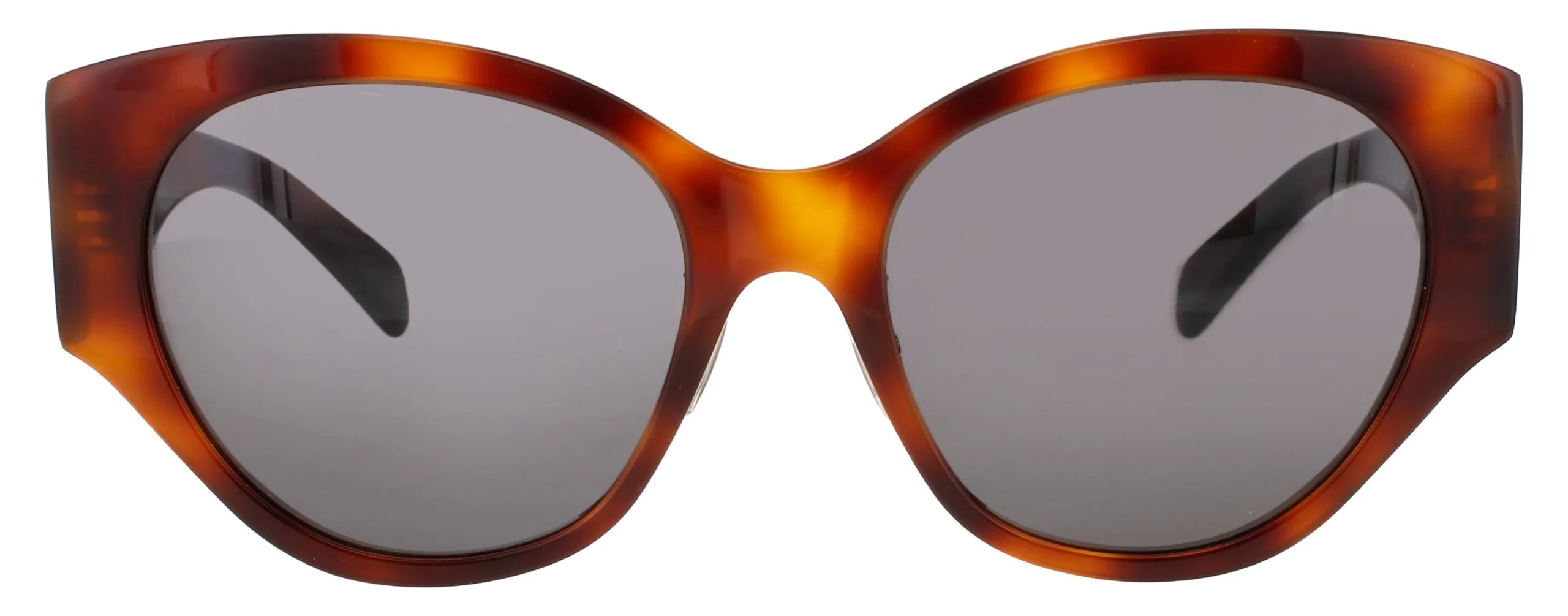Celine CL40328F 53A Sunglasses Blonde Havana 55mm Women 2