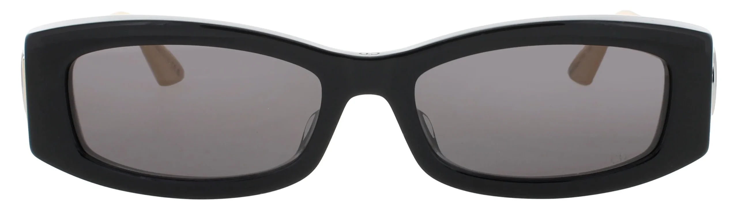 Dior CD40221F 01A Sunglasses Shiny Black 54mm Women 2