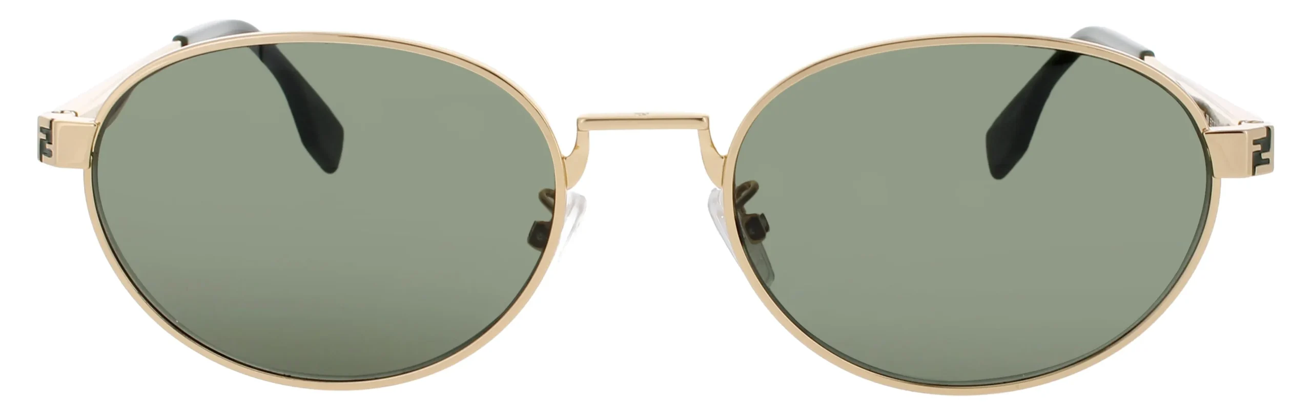 Fendi FE40180U 30N Sunglasses Shiny Endura Gold 55mm Unisex 2