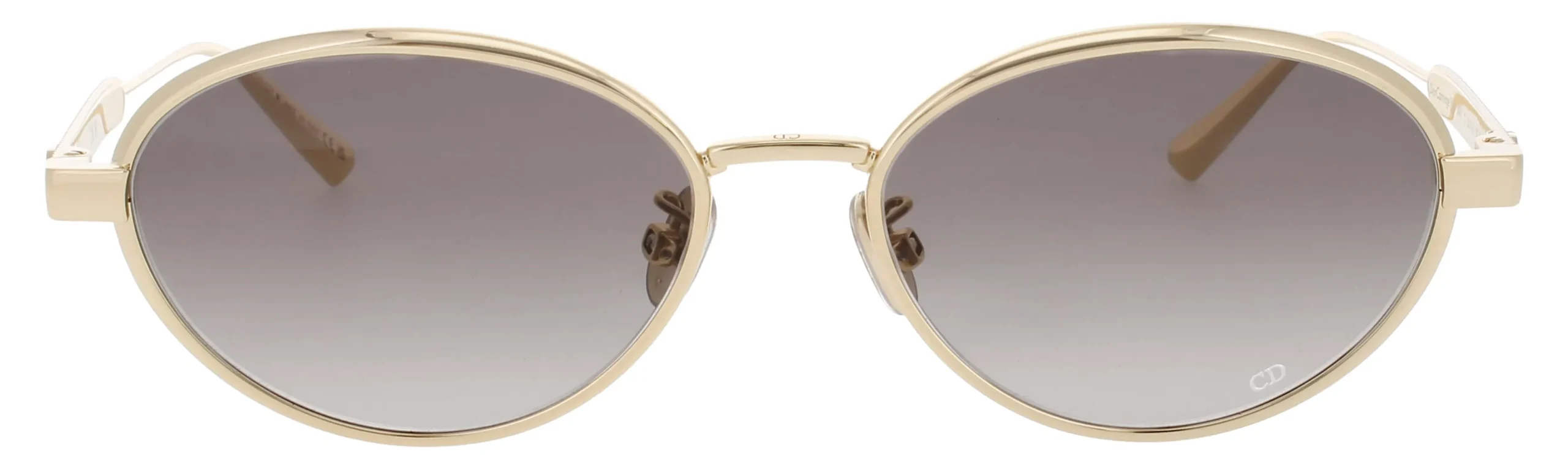 Dior CD40209U 10B Sunglasses Shiny Gold Dh 53mm Women 2