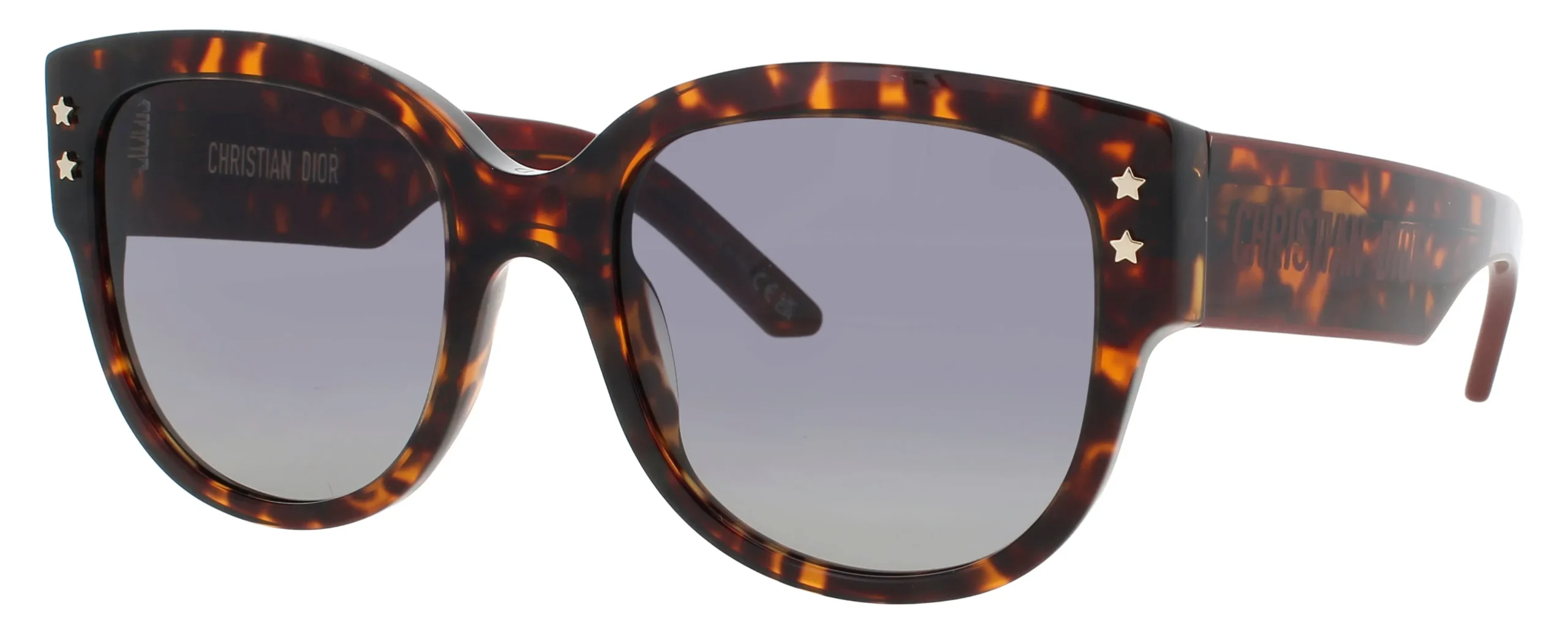 Dior CD40157I 55B Sunglasses Coloured Havana 54mm Women