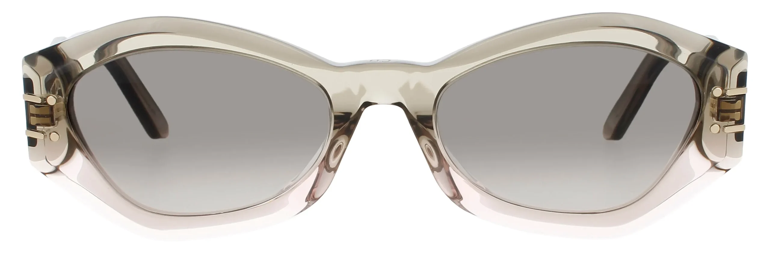 Dior CD40139U 95F Sunglasses Light Green 55mm Women 2