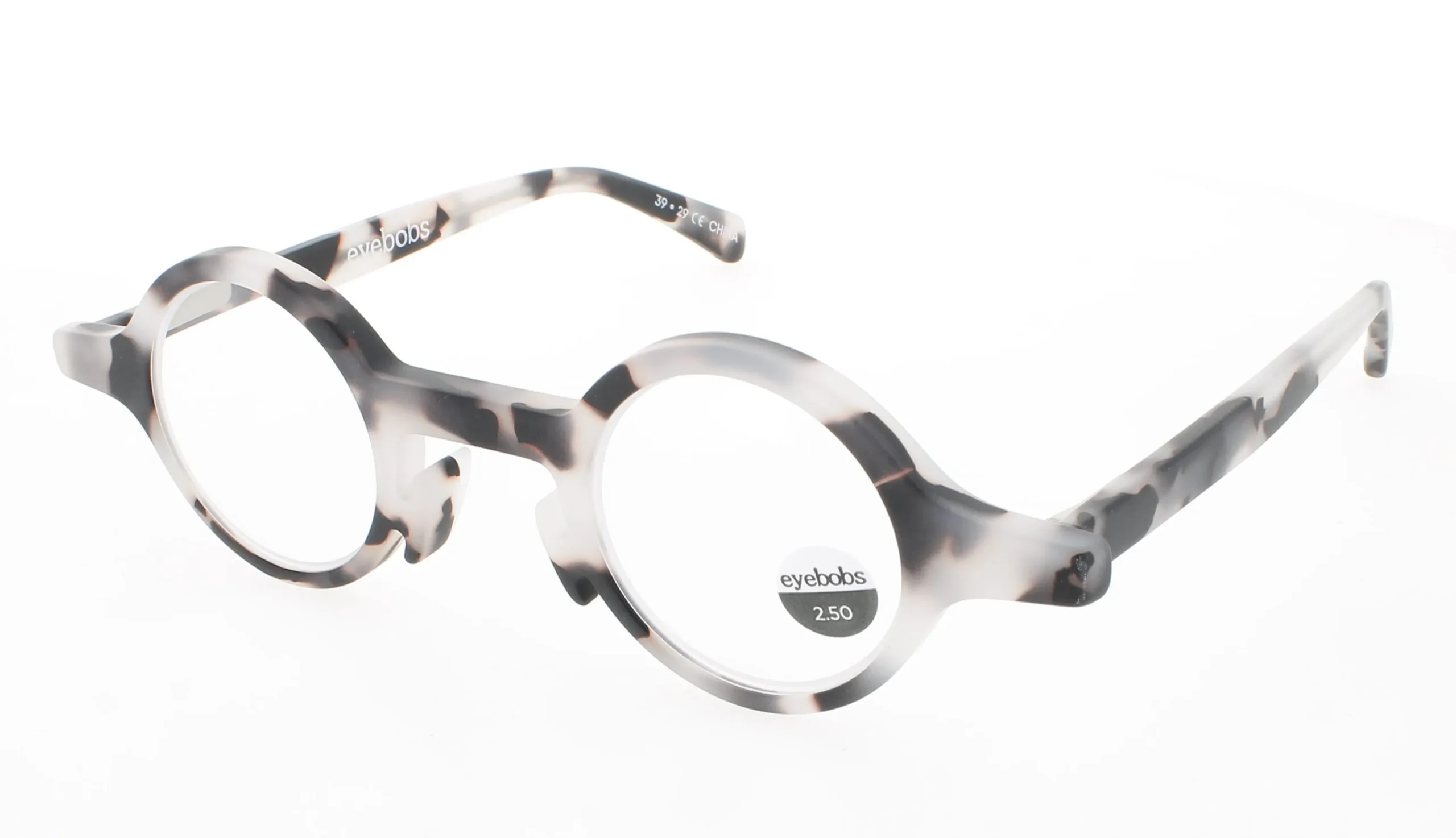 Eyebobs WACKADOODLEDOO 19 Eyeglasses Matte Grey Tortoise 38mm Unisex