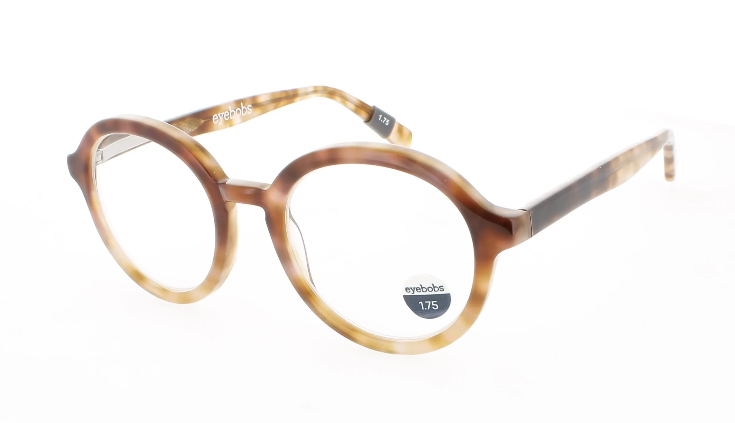 Eyebobs ROKO VOKO 19 Eyeglasses Caramel Tortoise Fade 43mm Women