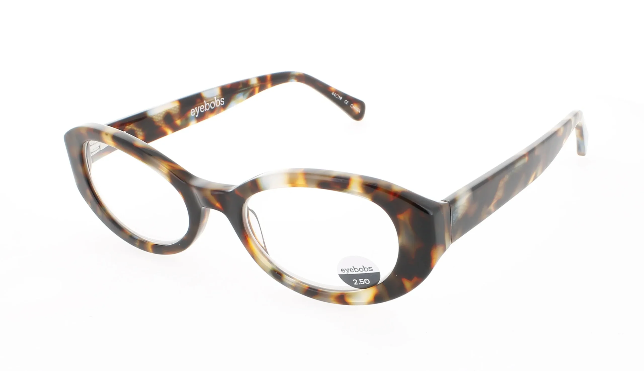 Eyebobs MRS. PECKERHEAD 19 Eyeglasses Earth Tone Tortoise 46mm Women
