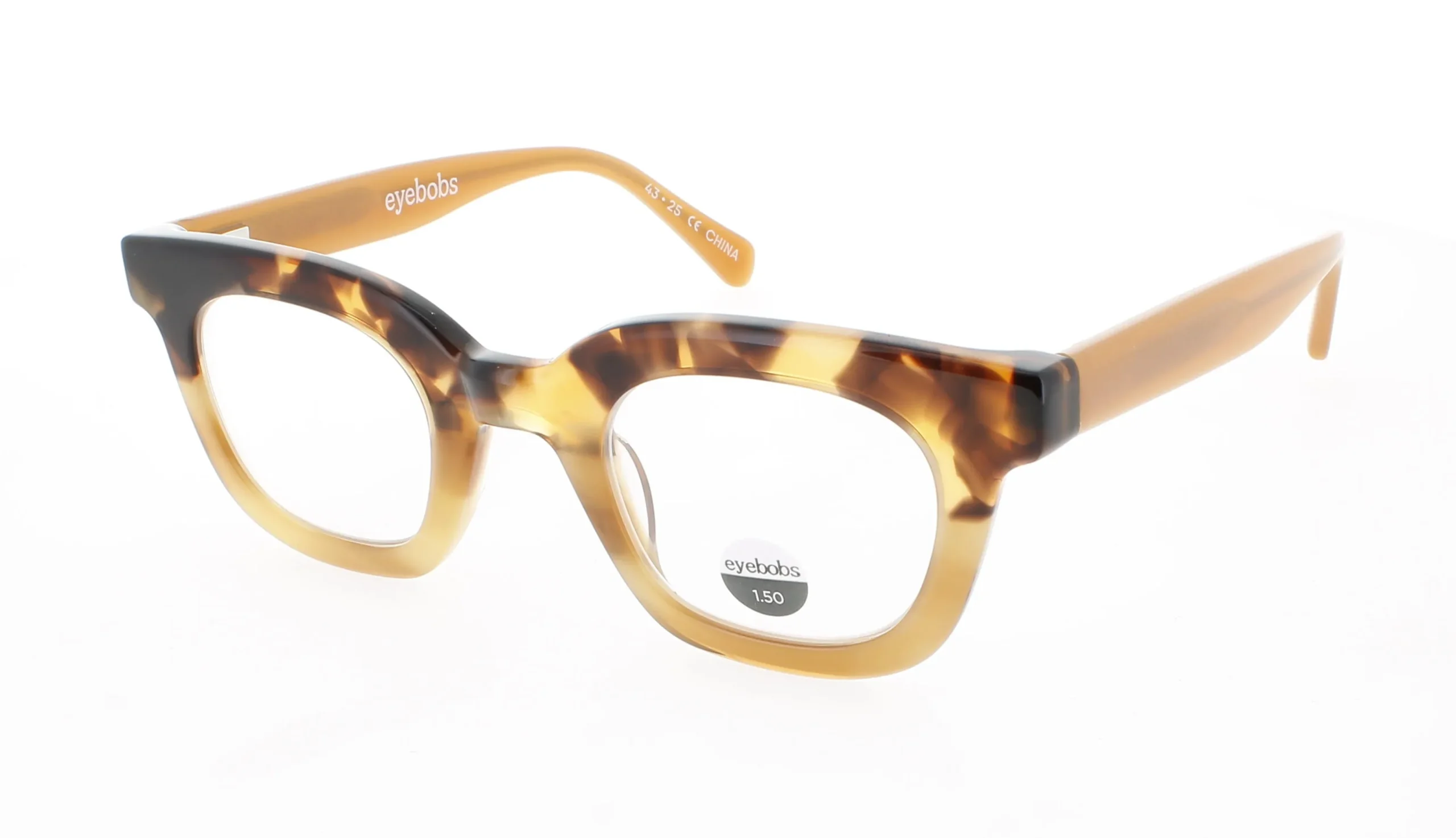 Eyebobs SIGNAL FIRE 19 Eyeglasses Tortoise To Amber Fade 42mm Women