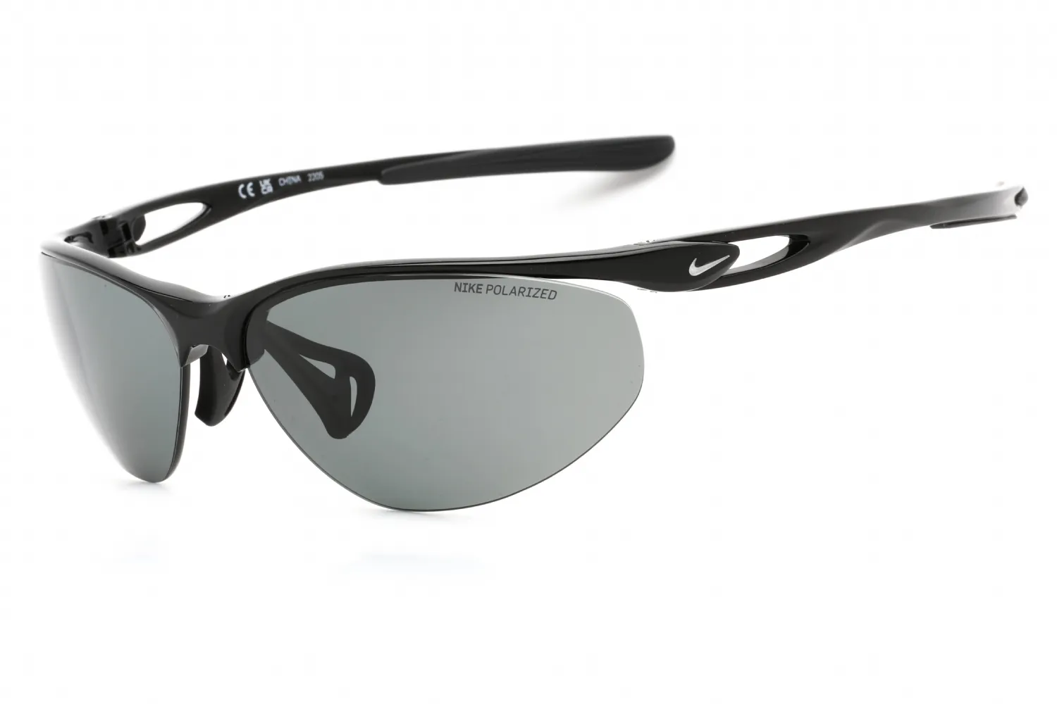 Nike NIKE AERIAL P DZ7355 010 Sunglasses Black 69mm Unisex
