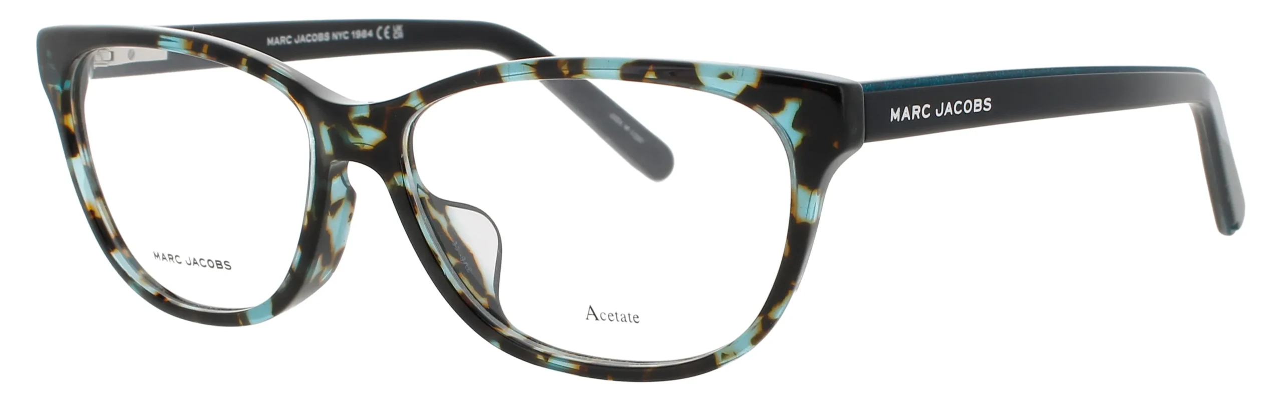 Marc Jacobs MARC-462/F CVT Eyeglasses Teal Havana 53mm Women