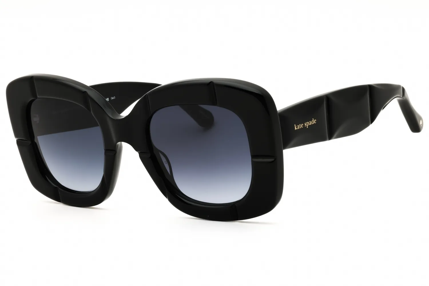 Kate Spade JOSEY/G/S 0807 9O Sunglasses Black 50mm Women