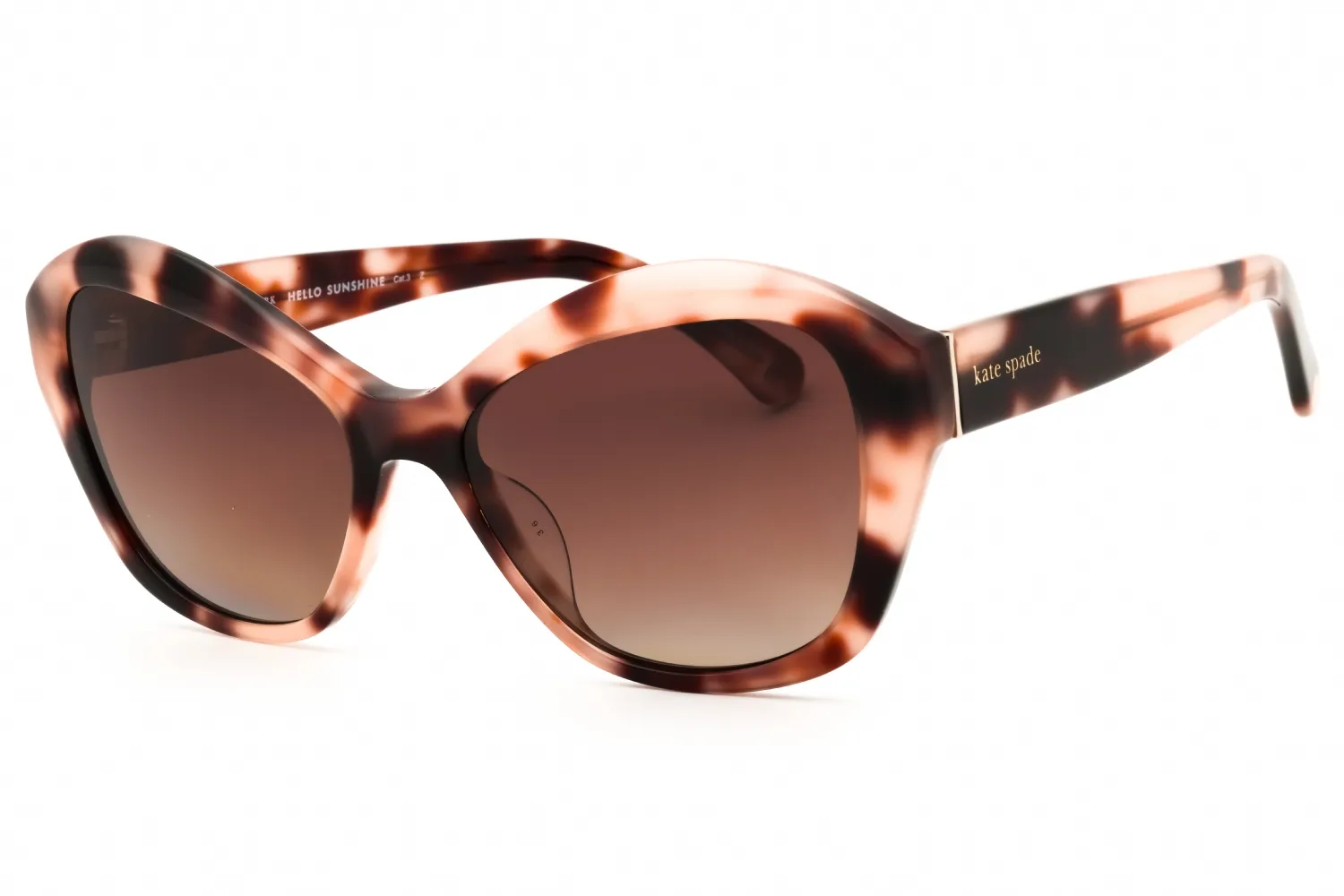 Kate Spade AGLAIA/S 01EZ LA Sunglasses Nudepkhvn 54mm Women