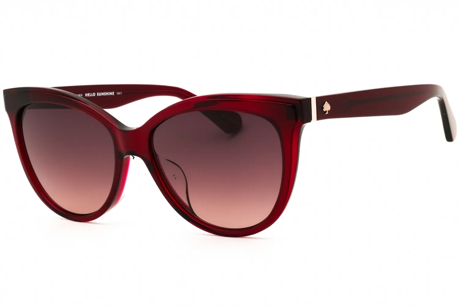 Kate Spade DAESHA/F/S 0C9A 3X Sunglasses Red 56mm Women