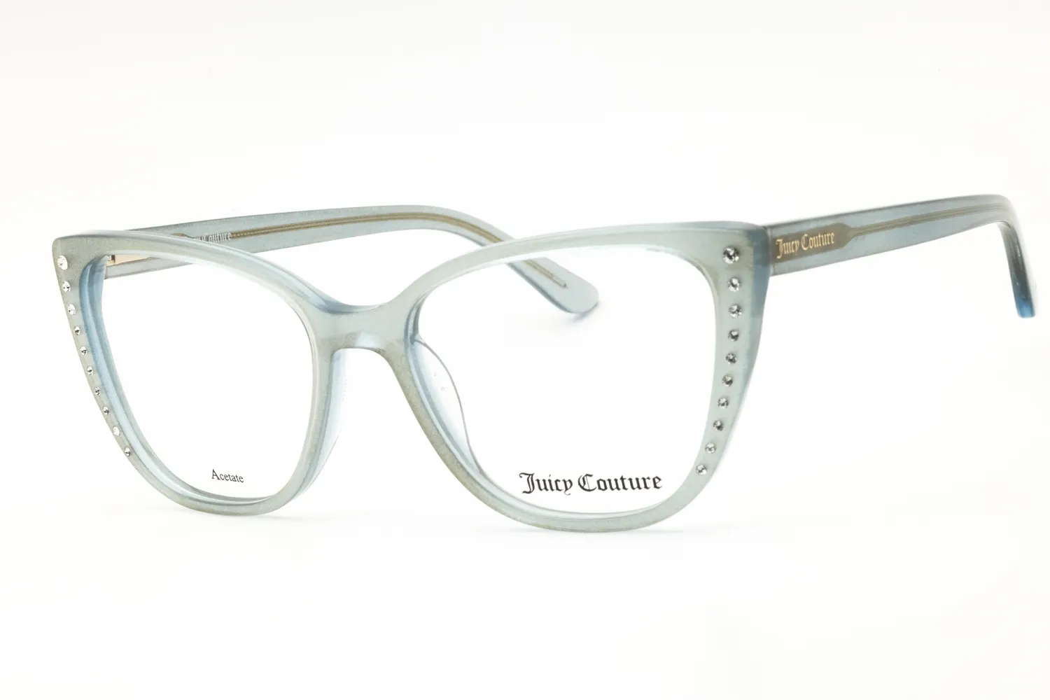 Juicy Couture JU 256 0JOJ 00 Eyeglasses Bl Glt Bl 53mm Women