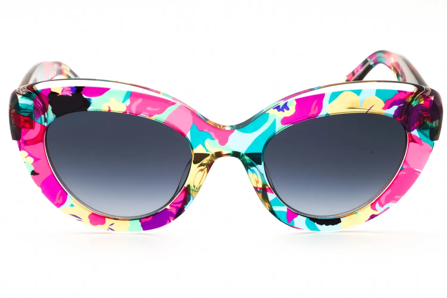 Kate Spade CAPRI/G/S 04QX 9O Sunglasses Crymultic 50mm Women 2