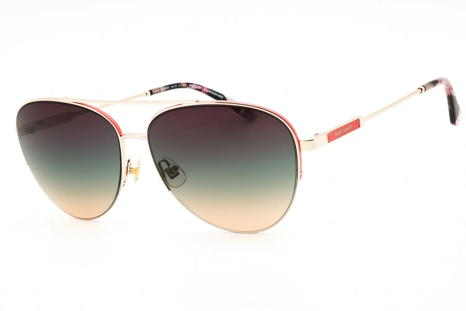 Kate Spade JANECE/G/S 03YG GB Sunglasses Light Gold 58mm Women