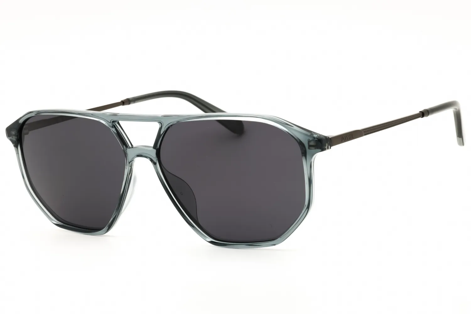 Fossil FOS 2149/S 063M IR Sunglasses Cry Grey 59mm Men