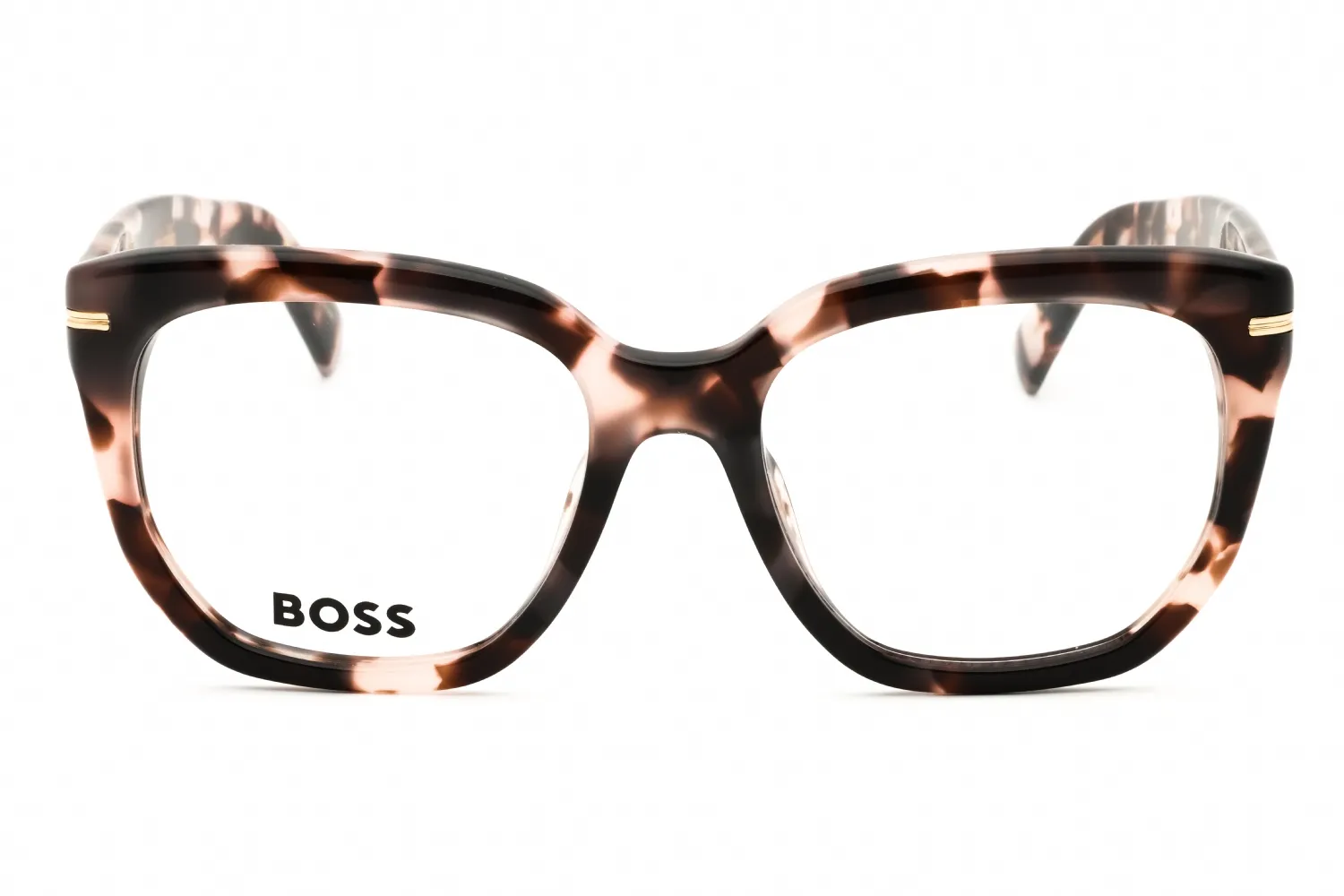 HUGO BOSS BOSS 1734 0HT8 00 Eyeglasses Pink Havana 53mm Women 2