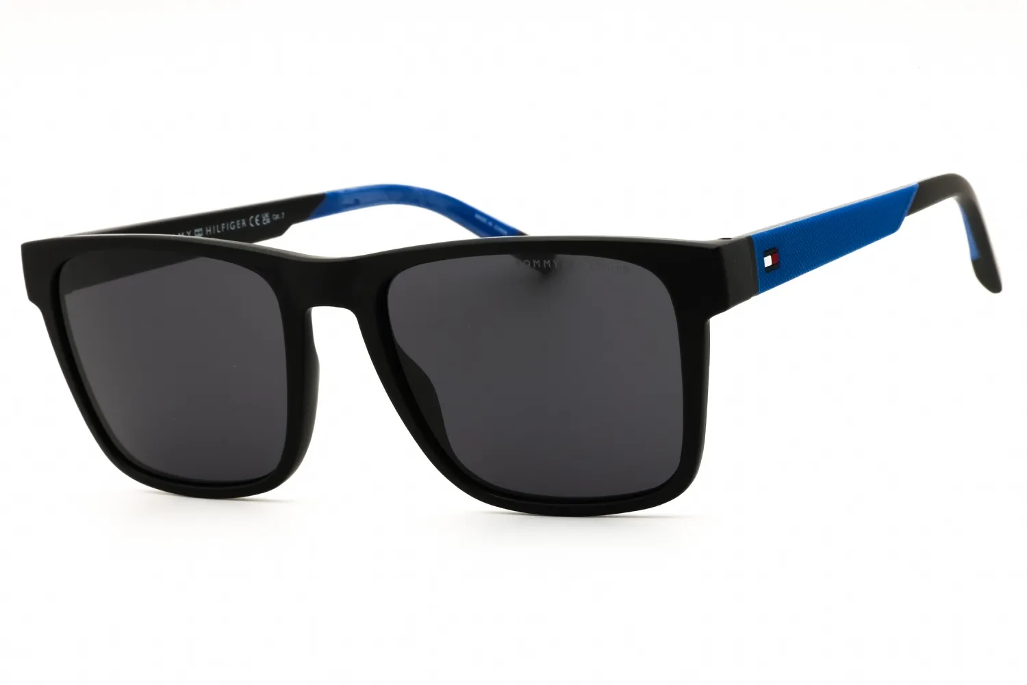 Tommy Hilfiger TH 2144/S 0D51 IR Sunglasses Blk Blue B 55mm Men