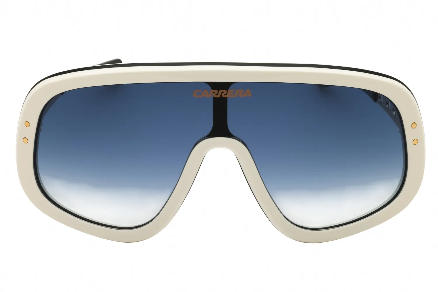 Carrera FLAGLAB 17 0B4E 08 Sunglasses White Gold 99mm Men 2