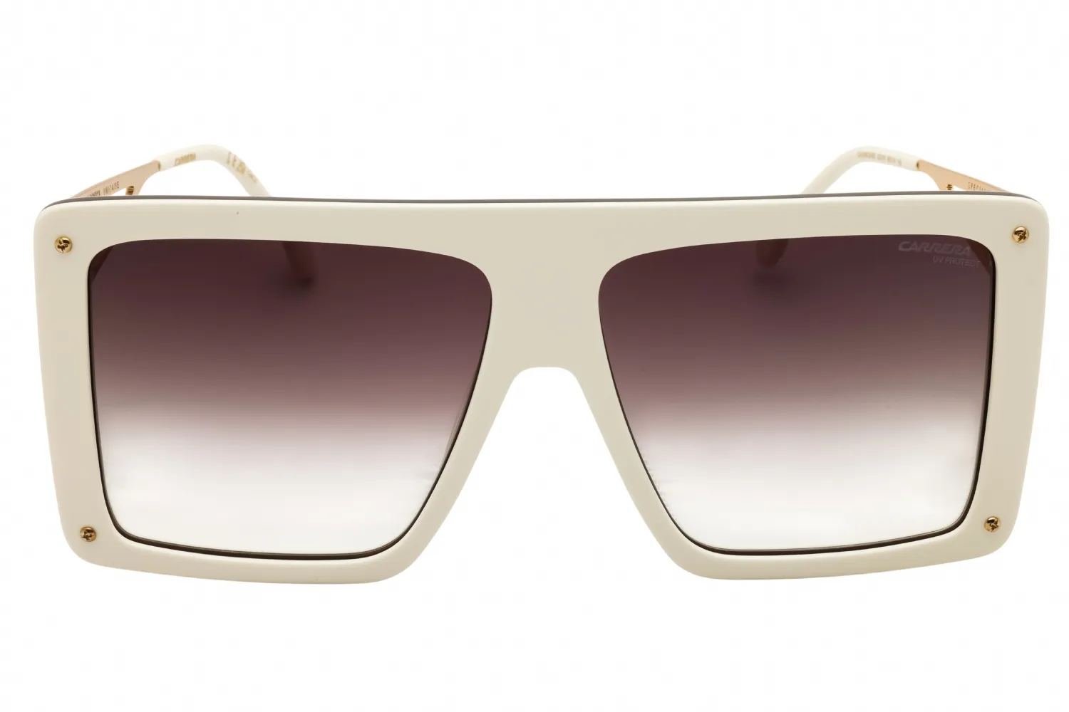 Carrera CA UNICA/SE 0SZJ YK Sunglasses Ivory 60mm Women 2