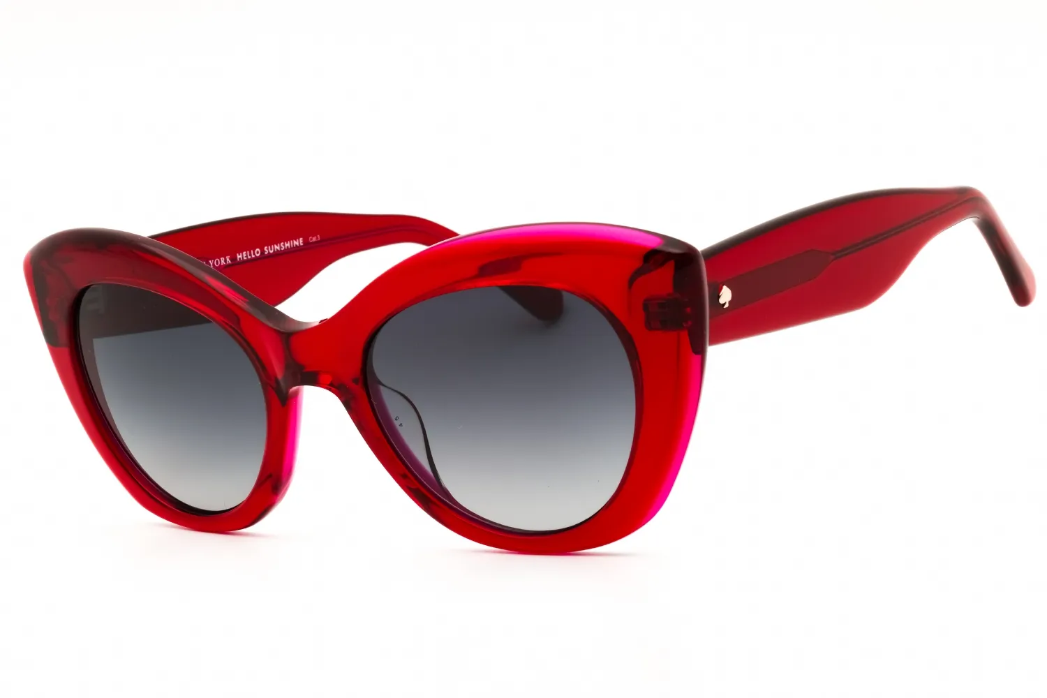 Kate Spade KS DOMINICA/S 08CQ 9O Sunglasses Cherry 49mm Women