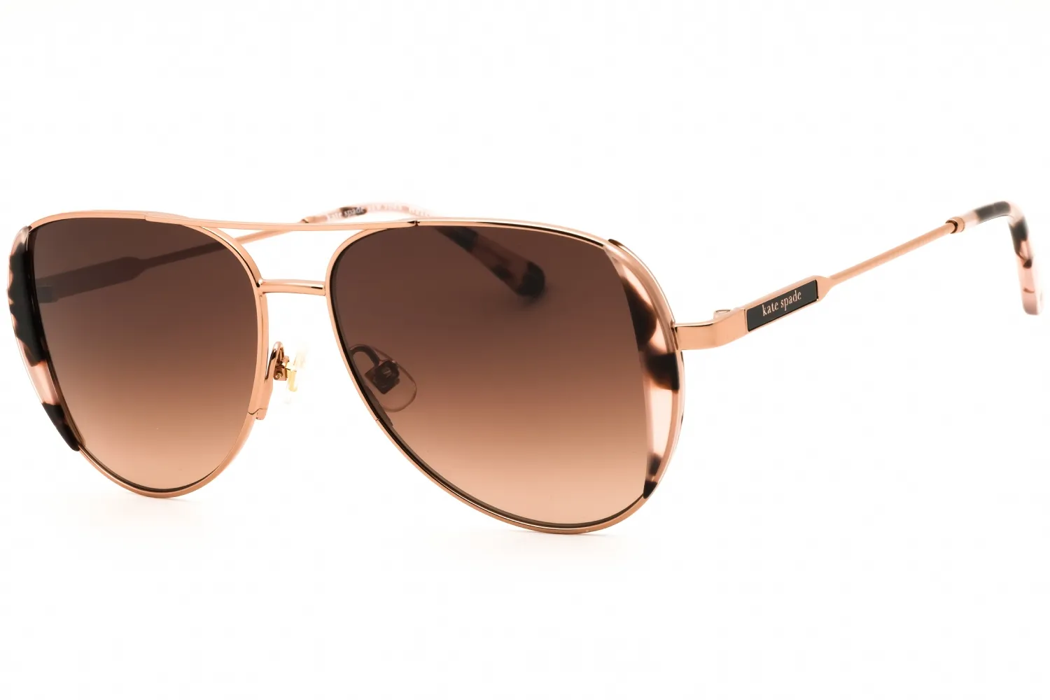 Kate Spade KS NAVY/G/S 0000 HA Sunglasses Rose Gold 53mm Women
