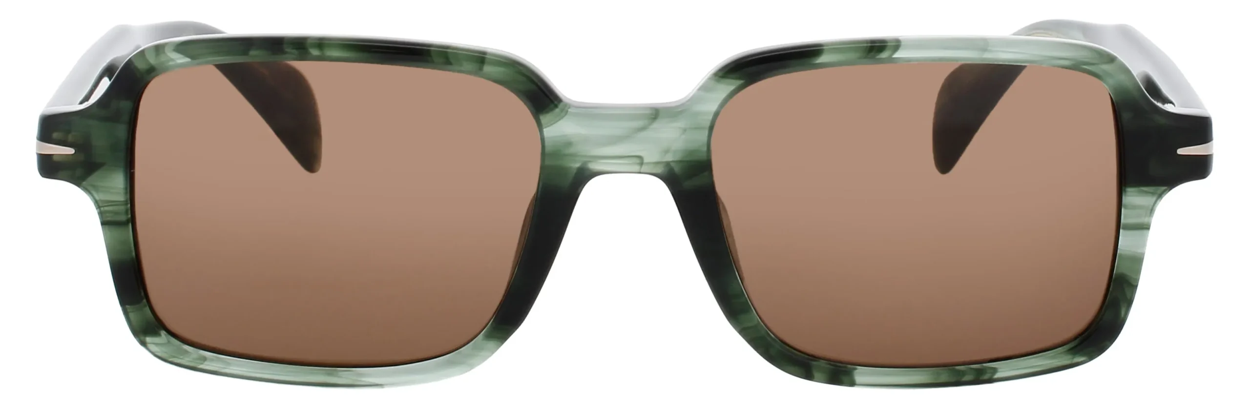 David Beckham DB-1179/S 6AK Sunglasses Green Horn 51mm Men 2