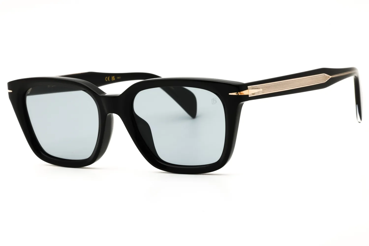 David Beckham DB7135/F/S 02M2 IR Sunglasses Blk Gold B 55mm Men