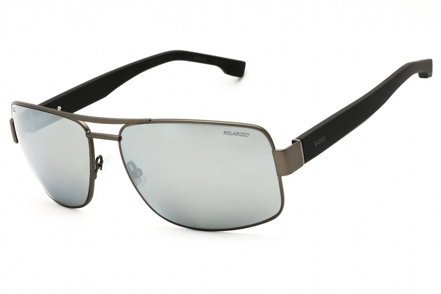 HUGO BOSS BOSS 1761/S 0R80 EX Sunglasses Matte Dark Ruthenium 62mm Men