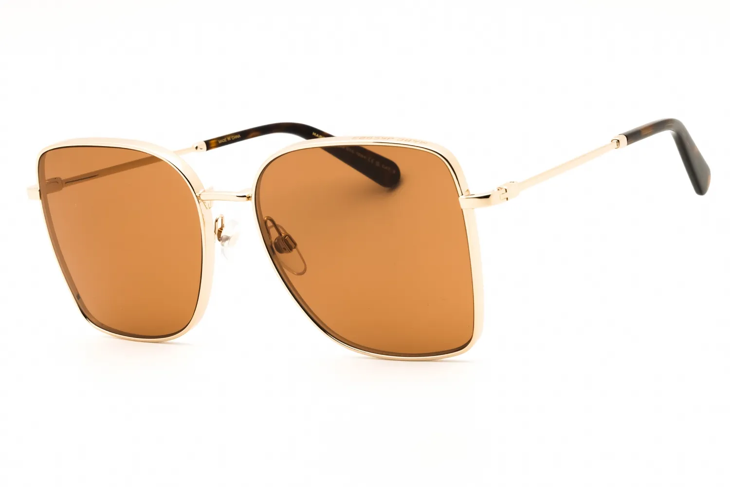 Marc Jacobs MARC 829/S 001Q 70 Sunglasses Gold Brown 58mm Women