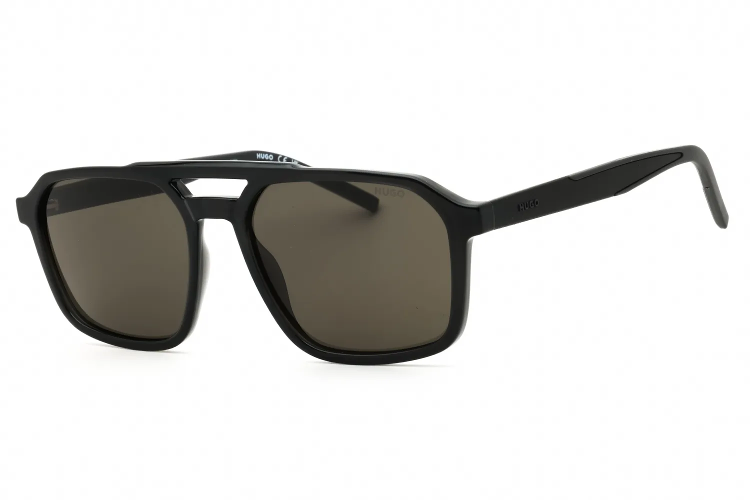 Hugo HG 1335/S 0KB7 IR Sunglasses Shiny Black 56mm Men