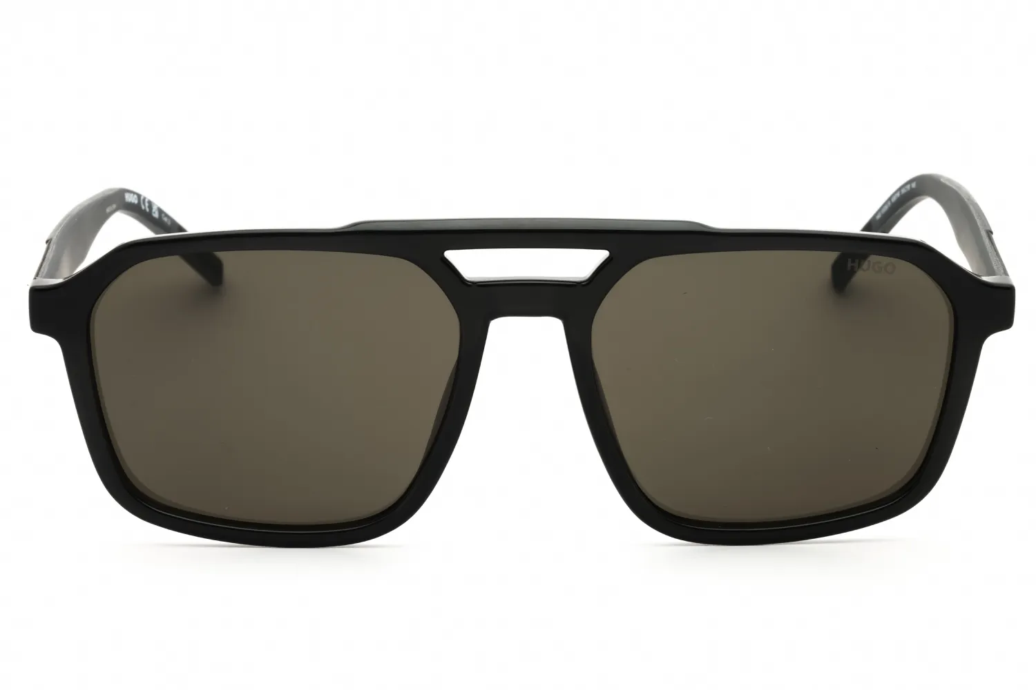 Hugo HG 1335/S 0KB7 IR Sunglasses Shiny Black 56mm Men 2